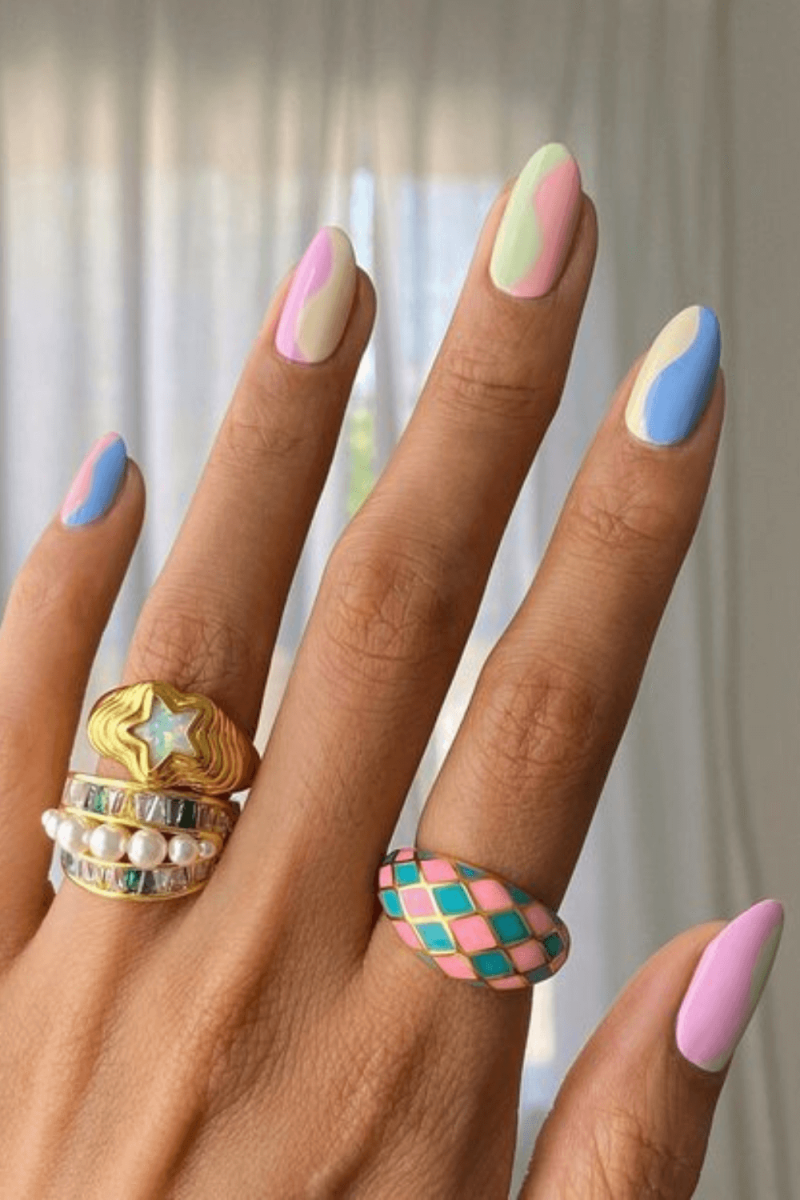 pastel nails ideas