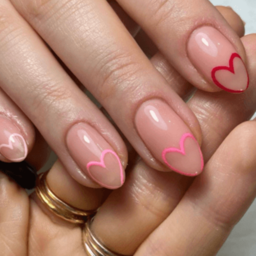 21 Lovely Valentines Day Inspired Nails To Make Your Heart Melt