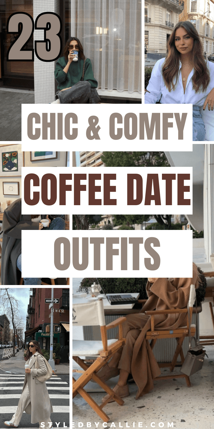 23 Coffee Date Outfit Ideas That Are Stylish & Comfy