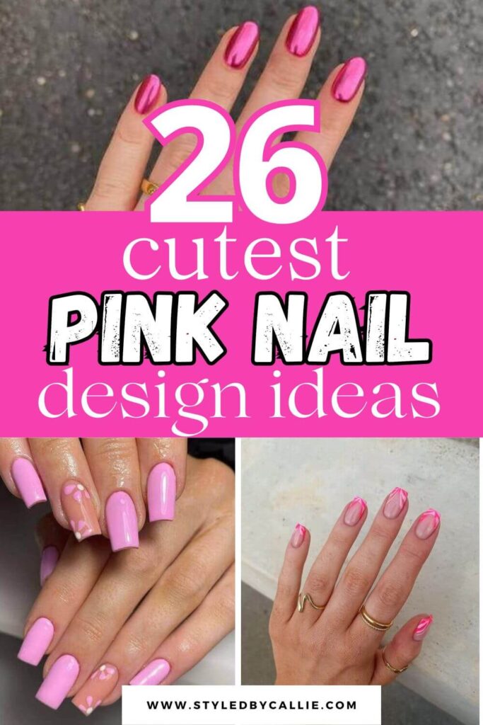 pink nail designs compilation