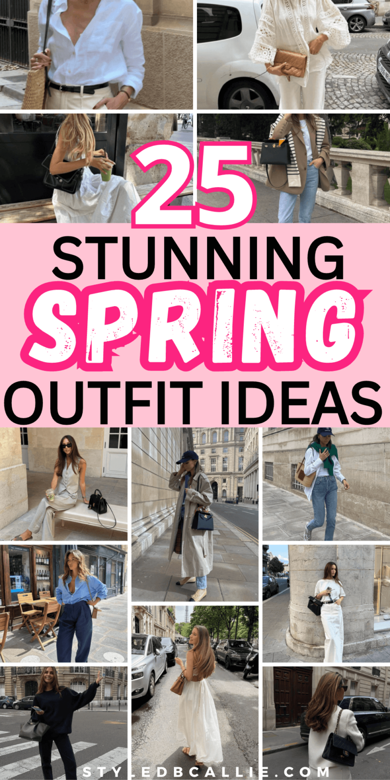 25 Gorgeous Spring Outfits (That You Can Easily Recreate!)