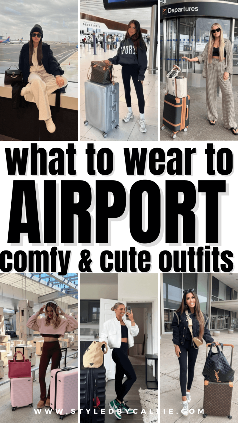 24 Best Airport Outfit Ideas That Are Cute And Comfy