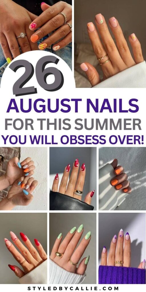 26 Stunning August Nails That Are Perfect For Summer