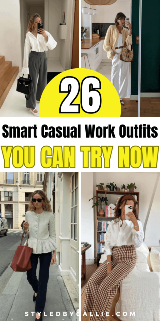 Smart Casual Work Outfits To Elevate Workplace Attire