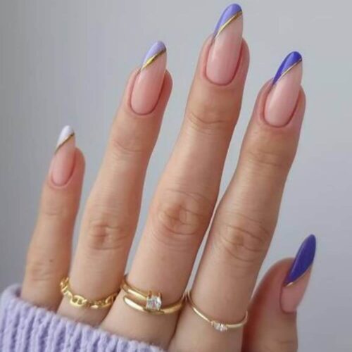 Lilac nails blog image