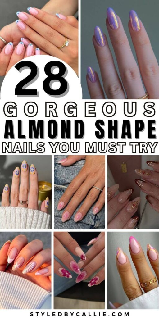 compilation of almond shape nails you must copy now