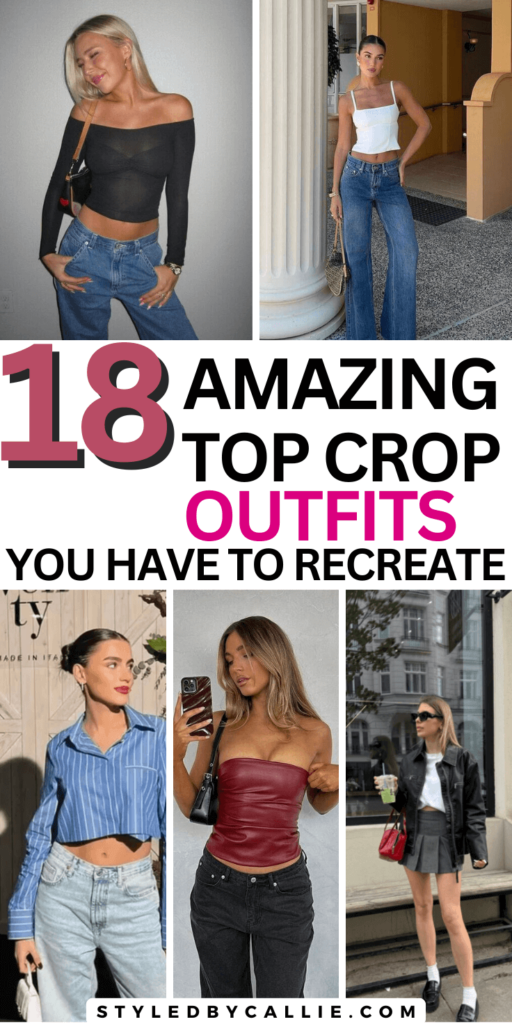 crop top outfit ideas